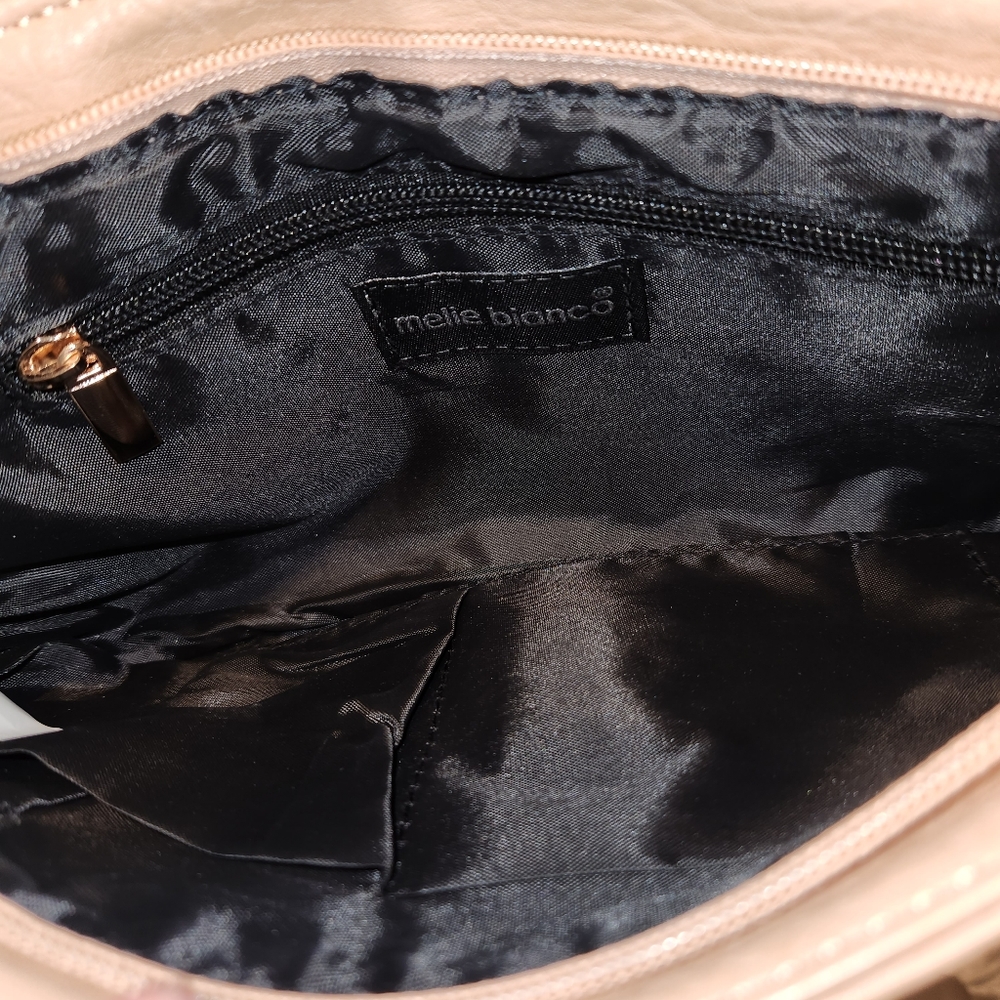 Melie Bianco | Crossbody Bag | Gold Animal Skin Design - Picture 6 of 7